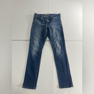 Levi’s 311 shaping skinny jeans size 28w x 28l dark blue wash